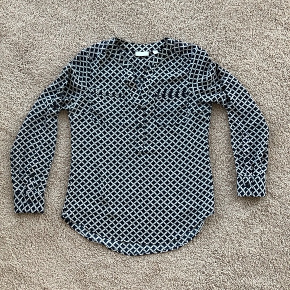 New York & Company Tops - New York and Company Pop Over Blouse